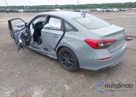 2023 Honda Civic Sport from USA, damaged, VIN 2HGFE2F52PH546803